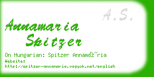 annamaria spitzer business card